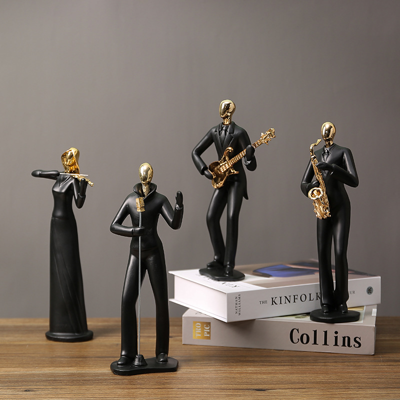 Xt Home Textiles - Nordic Art Dancing Couple Resin Figure