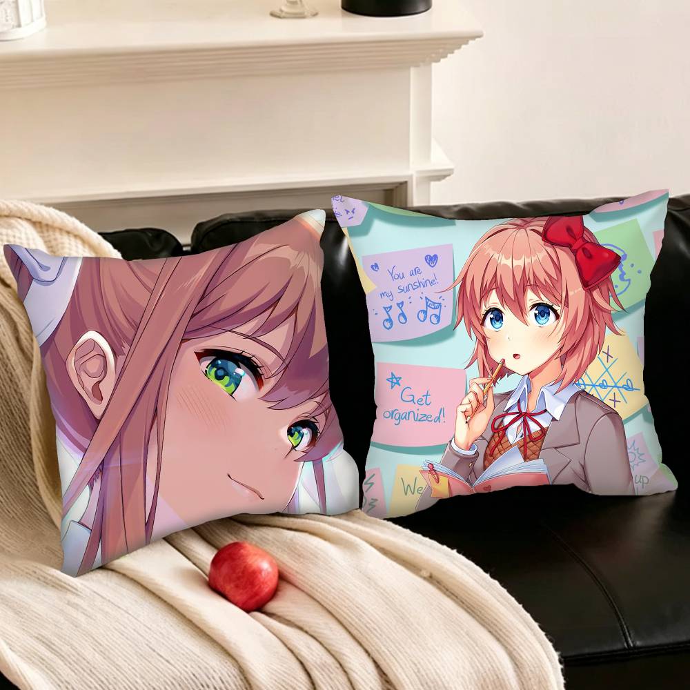 Home Textiles Inc - Game Doki D-Doki L-Literature C-Club Pillowcase