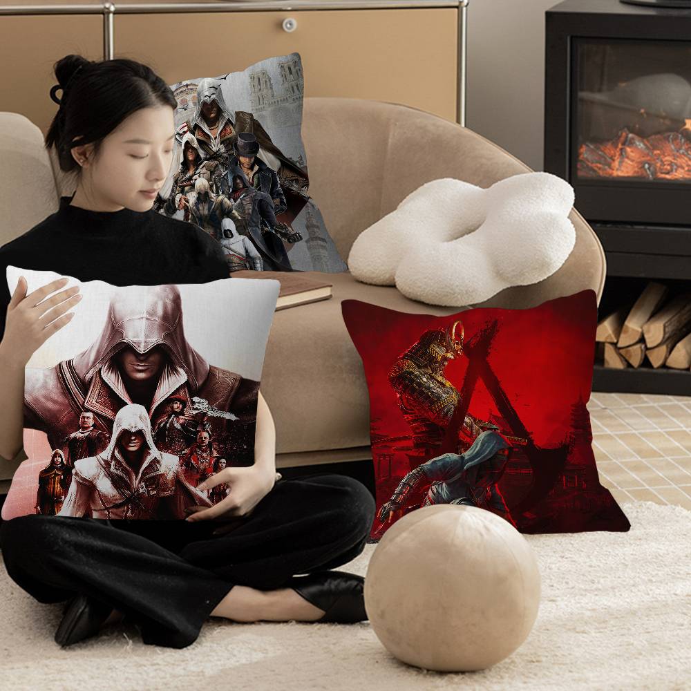 Home Textiles Inc - Game A-ASSASIN C-CREED Personalized Pillow Cover