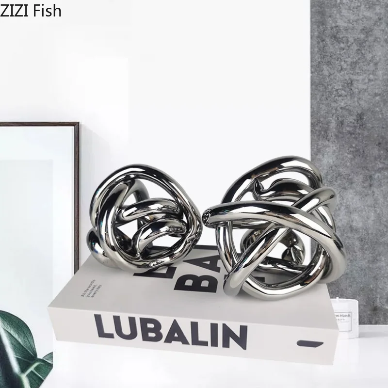 Xt Home Textiles - Home Accessories Abstract Glass Ornaments Art