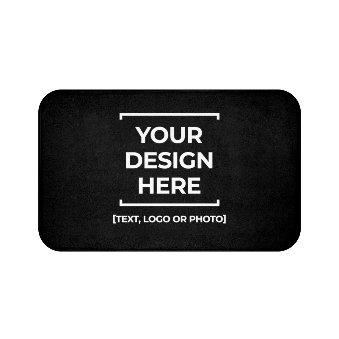 Home Textiles Inc - Personalized Bath Mat, Custom Photo Text