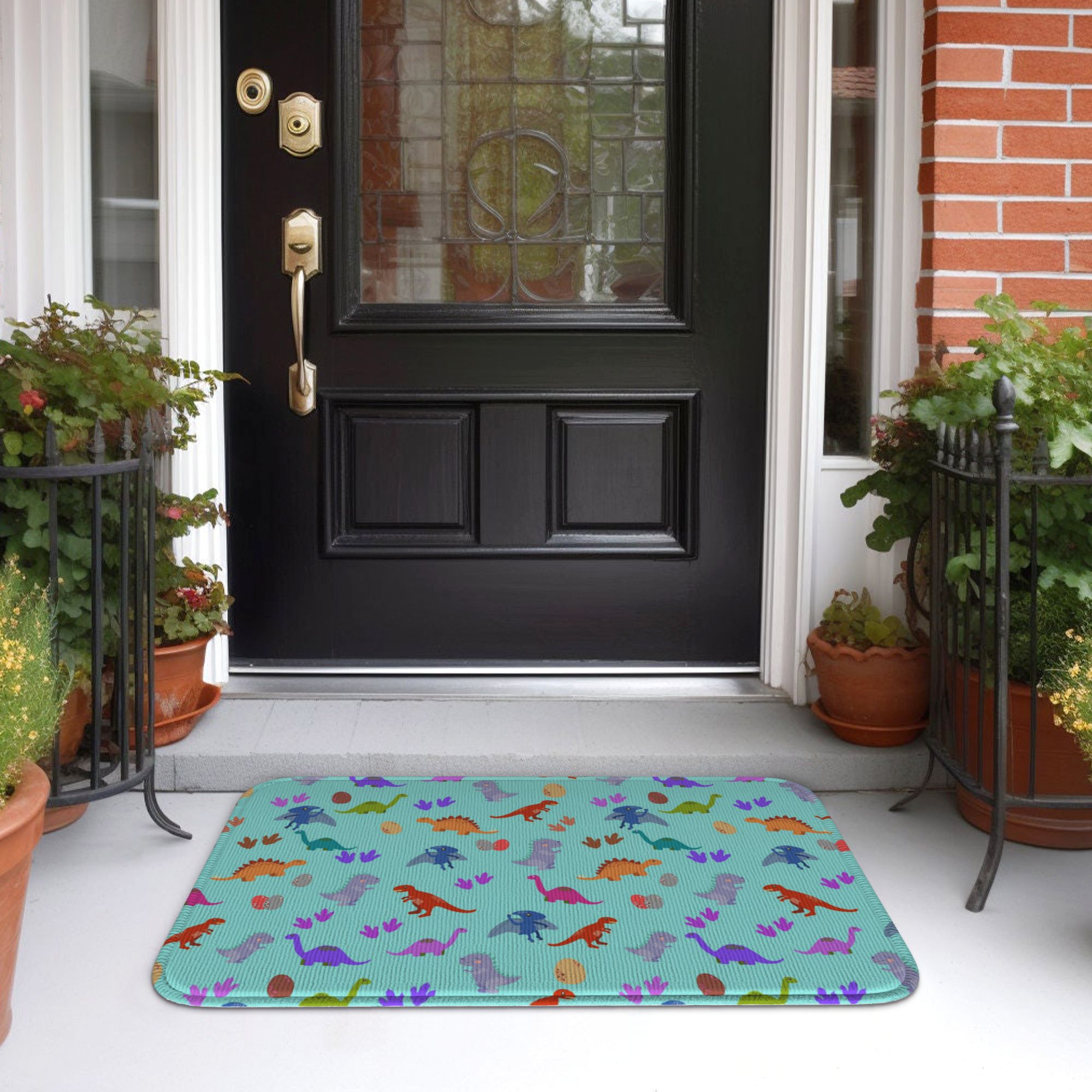 Dinosaur Land Cute Dino Patter - Home Landing Textiles recensione e prezzo
