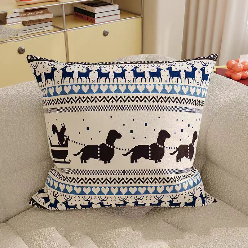 Christmas Fair Isle Dachshund  - Home Textiles Fair recensione e prezzo