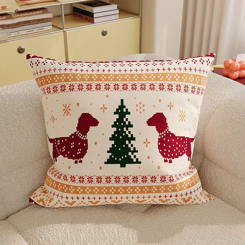 Christmas Fair Isle Dachshund  - Home Textiles Fair recensione e prezzo