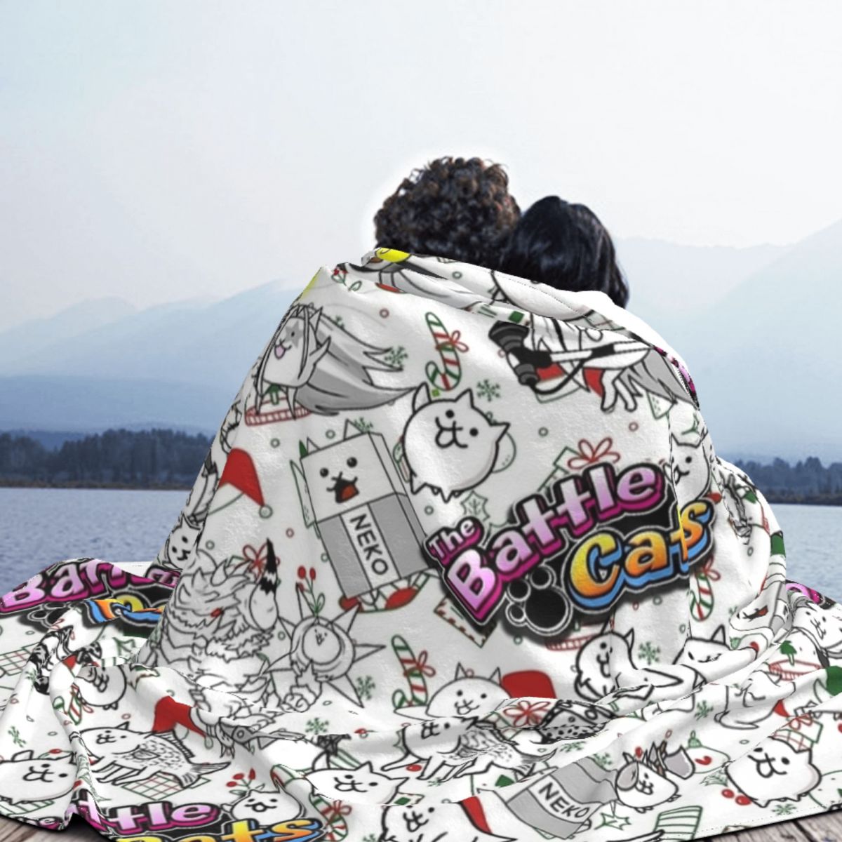 Battle Cats Game Blankets Flee - Home Textiles Super Soft recensione e prezzo