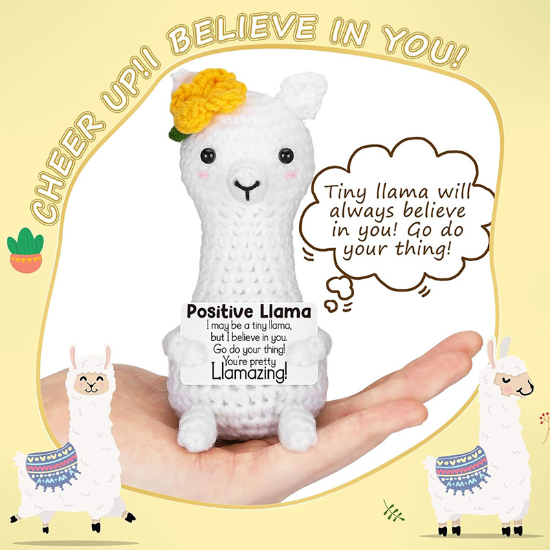 Funny Handmade Crochet Llama P - Home Textiles Europe recensione e prezzo