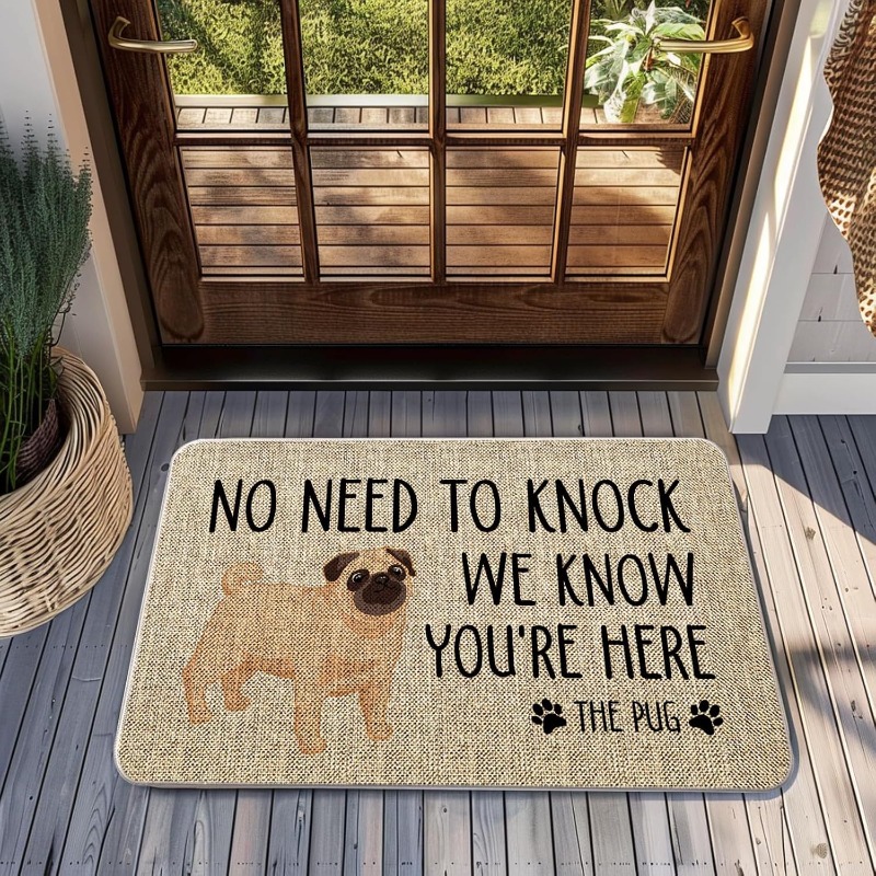 Funny Dog Breed Doormats No Ne - Home Textiles France recensione e prezzo