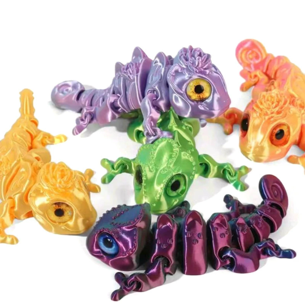 3D Printing Chameleon Figures  - Xt Home Textiles recensione e prezzo