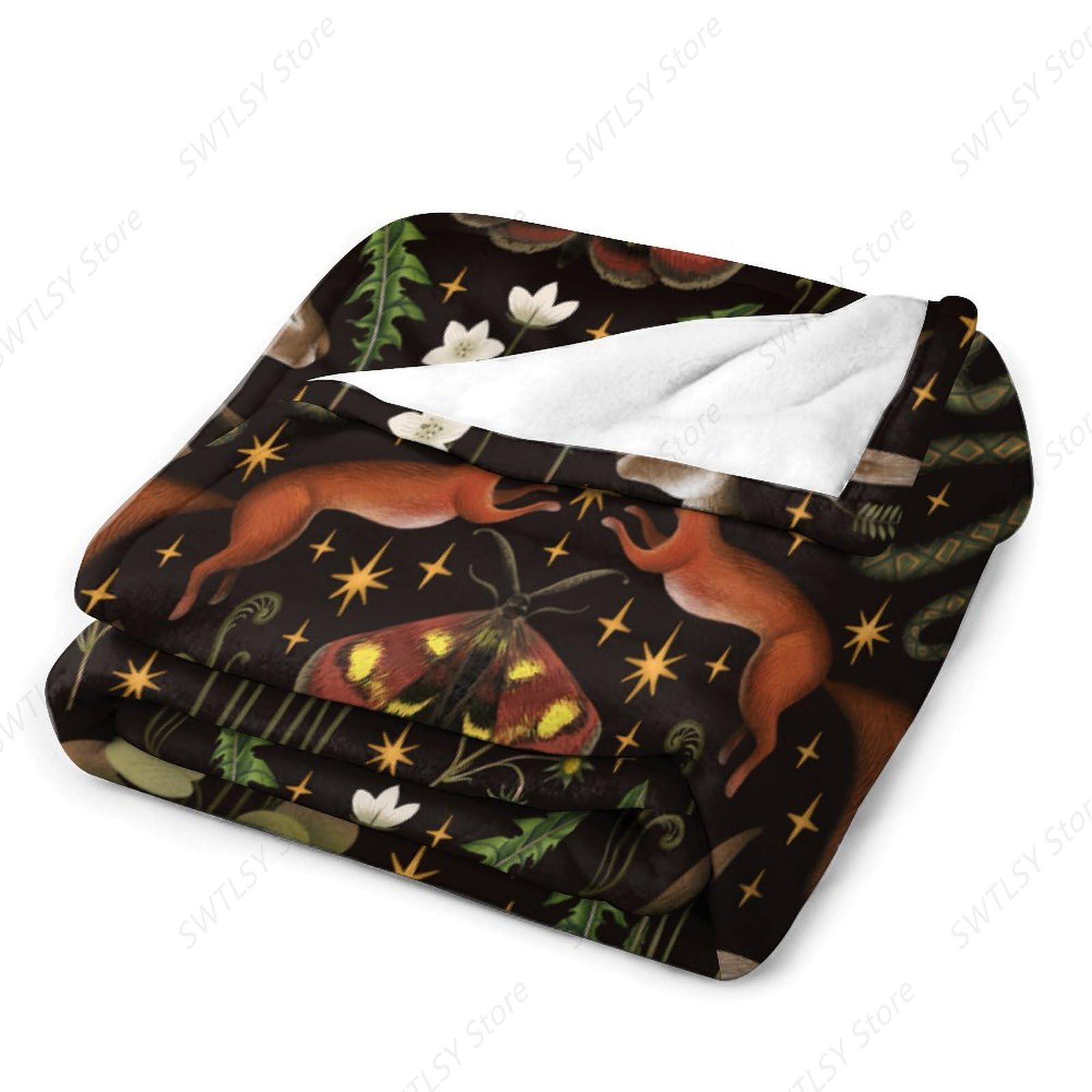 Rustic Forest Throw Blanket, F - Home Landing Textiles recensione e prezzo