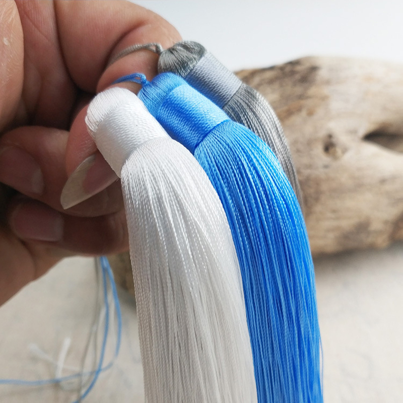 1Pcs 12CM Polyester Silk Beads - Home Ec Textiles recensione e prezzo