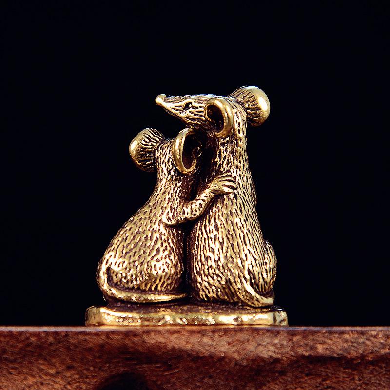 *1Pcs Rat Small Statue Miniatu - Xt Home Textiles recensione e prezzo