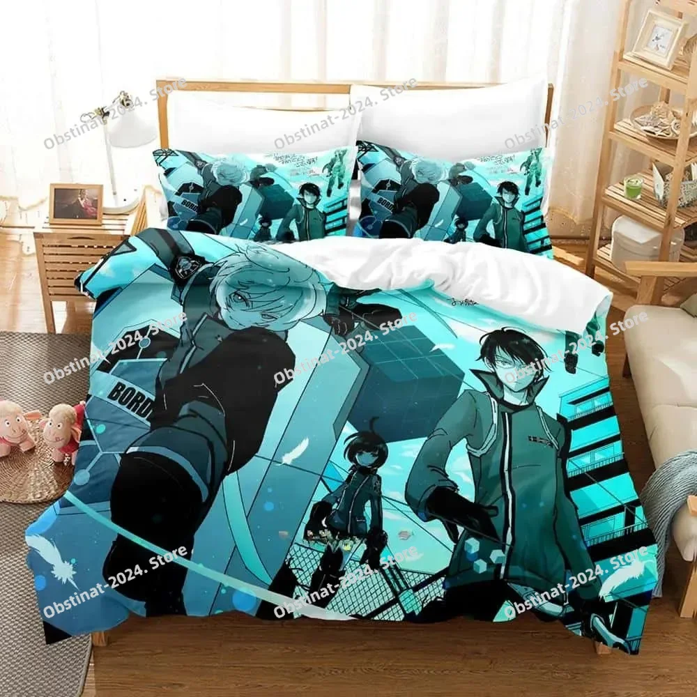 3D Anime World Trigger Bedding - Home Textiles Super Soft recensione e prezzo