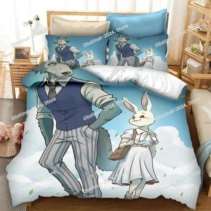 Anime BEASTARS Bedding Set Pri - Home Textiles Super Soft recensione e prezzo
