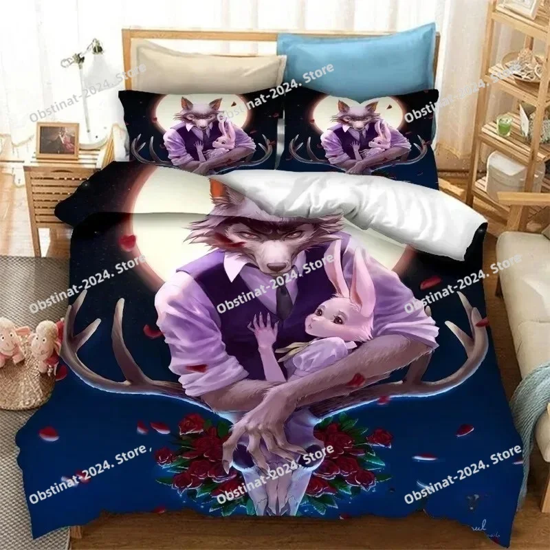 Anime BEASTARS Bedding Set Pri - Home Textiles Super Soft recensione e prezzo