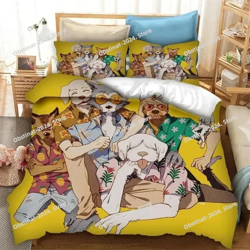 Anime BEASTARS Bedding Set Pri - Home Textiles Super Soft recensione e prezzo