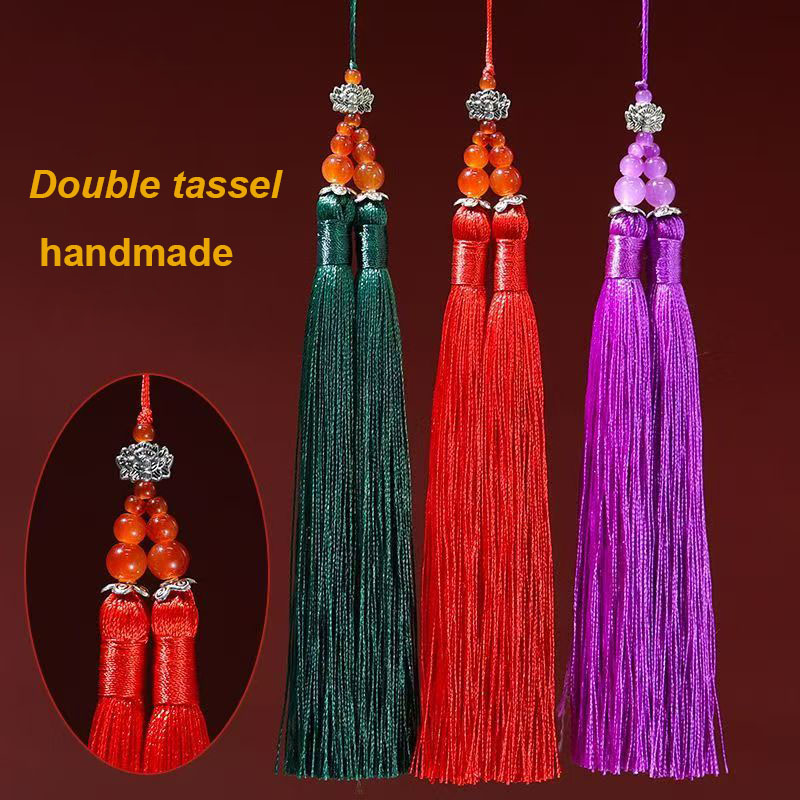 1/2Pcs 15cm Double Tassel Brus - Home Textiles Suppliers In Usa recensione e prezzo