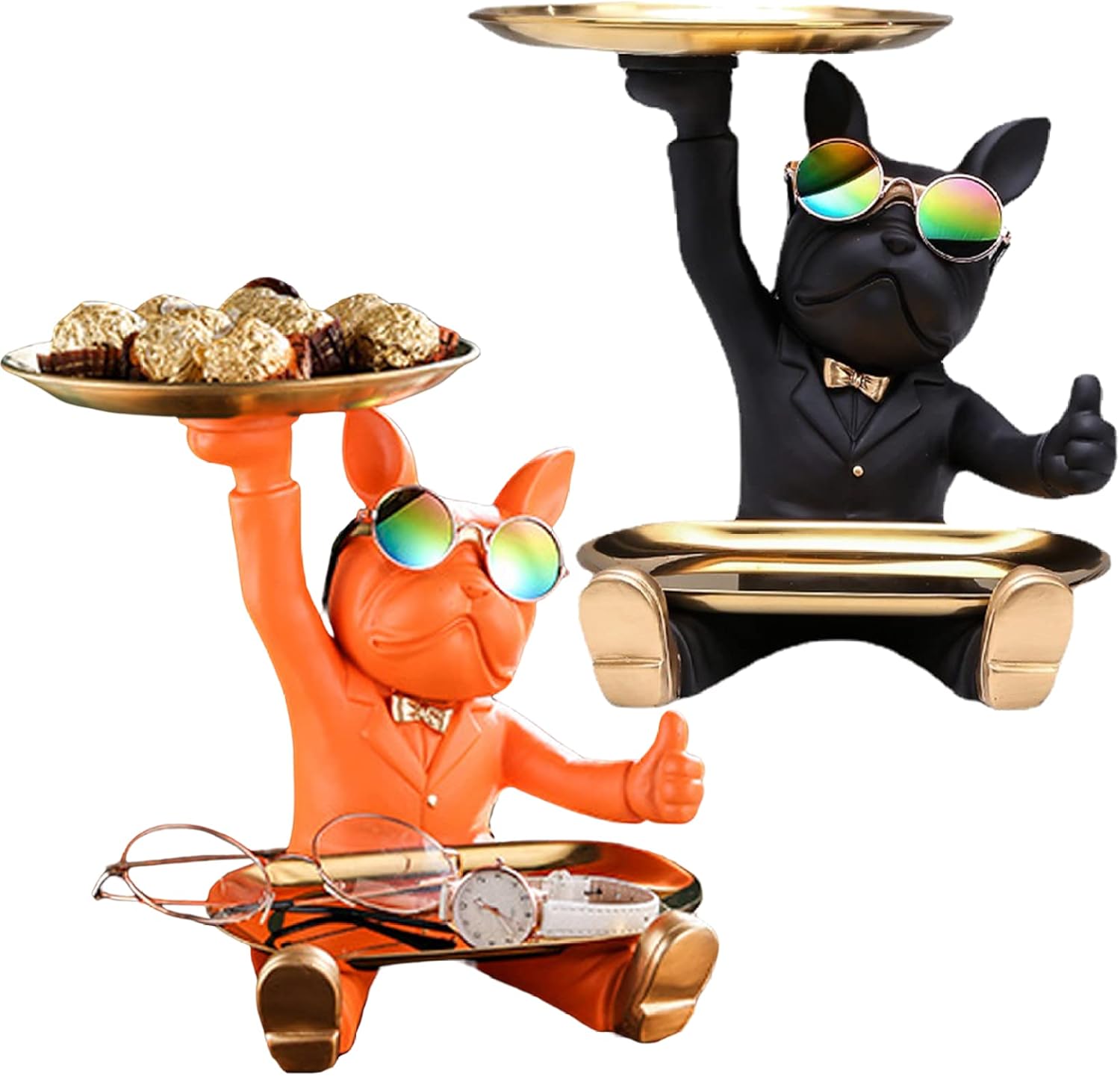 Resin French Bulldog Tray Stat - Home Textiles France recensione e prezzo