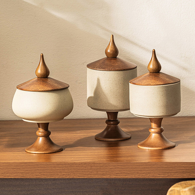 Retro Rough Pottery Storage Ta - Xt Home Textiles recensione e prezzo