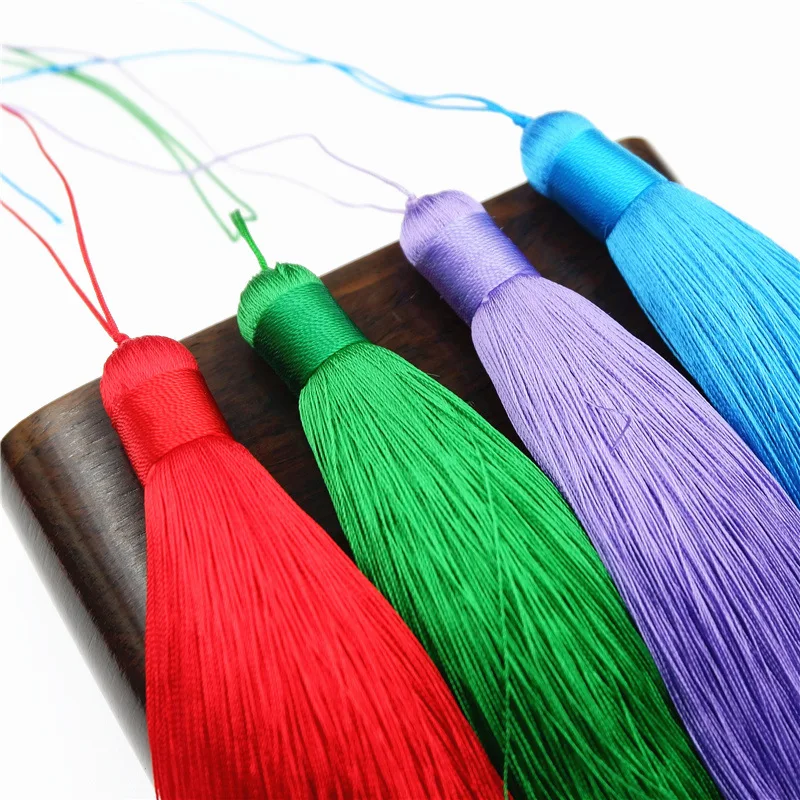 2Pcs 12CM Polyester Tassels wi - Home Ec Textiles recensione e prezzo