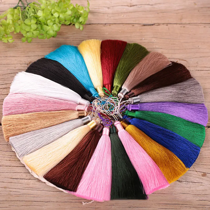 2Pcs 12CM Polyester Tassels wi - Home Ec Textiles recensione e prezzo