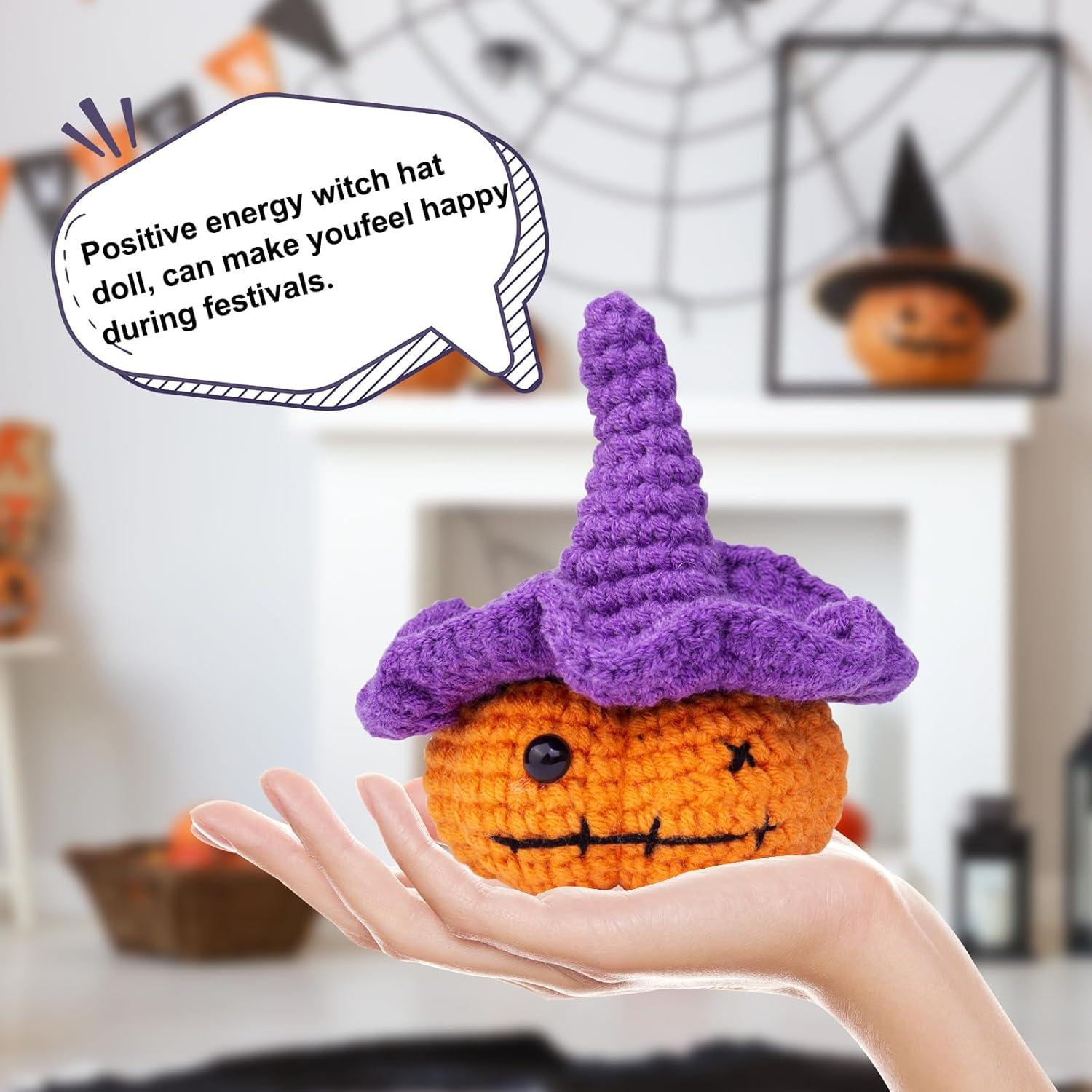 Crochet Positive Energy Pumpki - Home Textiles Europe recensione e prezzo