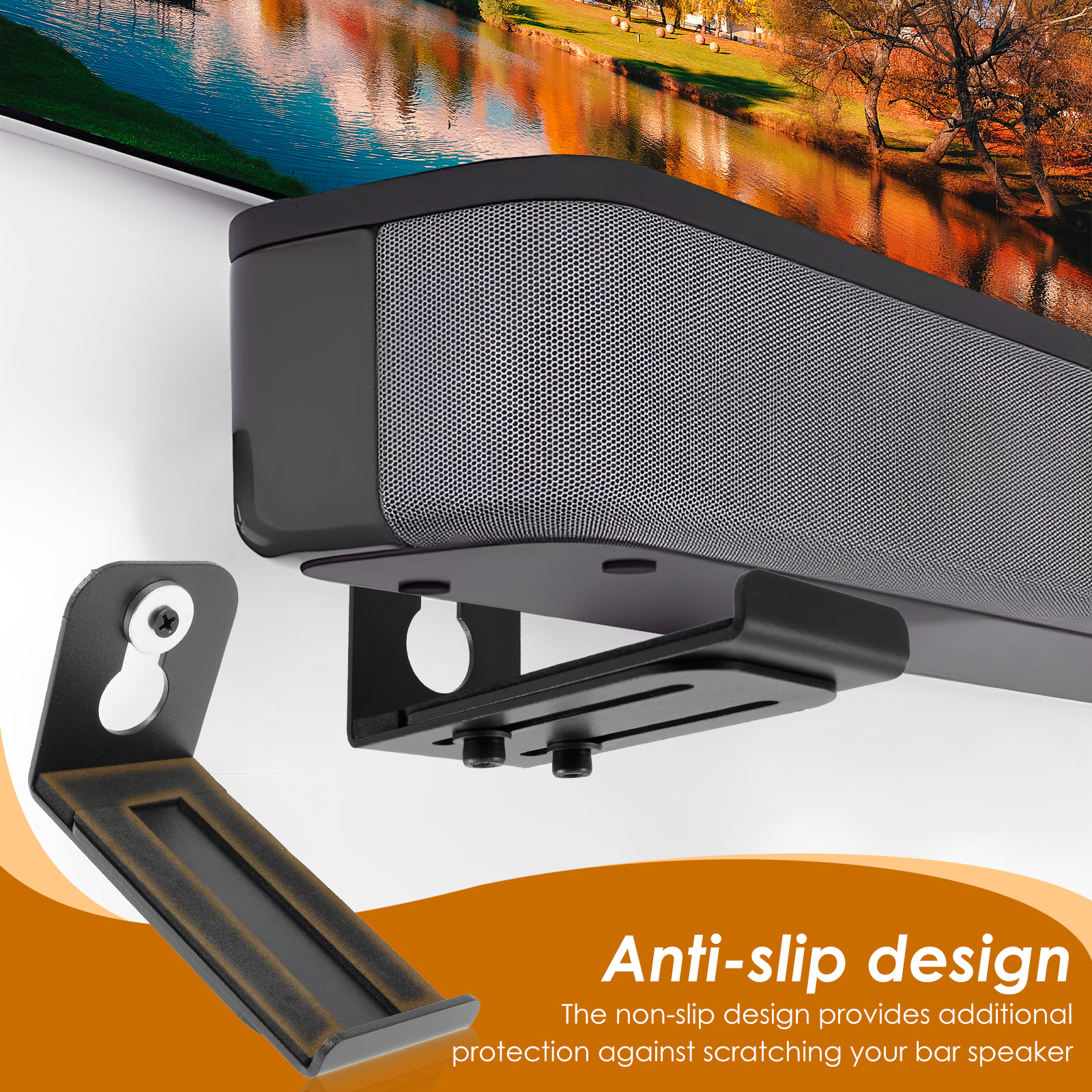 2Pcs Soundbar Speaker Stands W - Xt Home Textiles recensione e prezzo