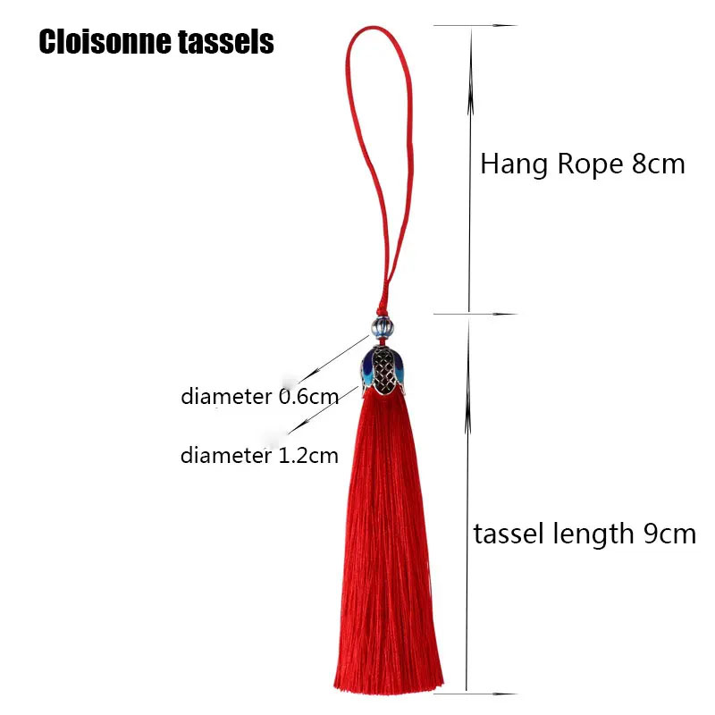 2/5/10Pcs Silk Tassel Fringe B - Home Ec Textiles recensione e prezzo