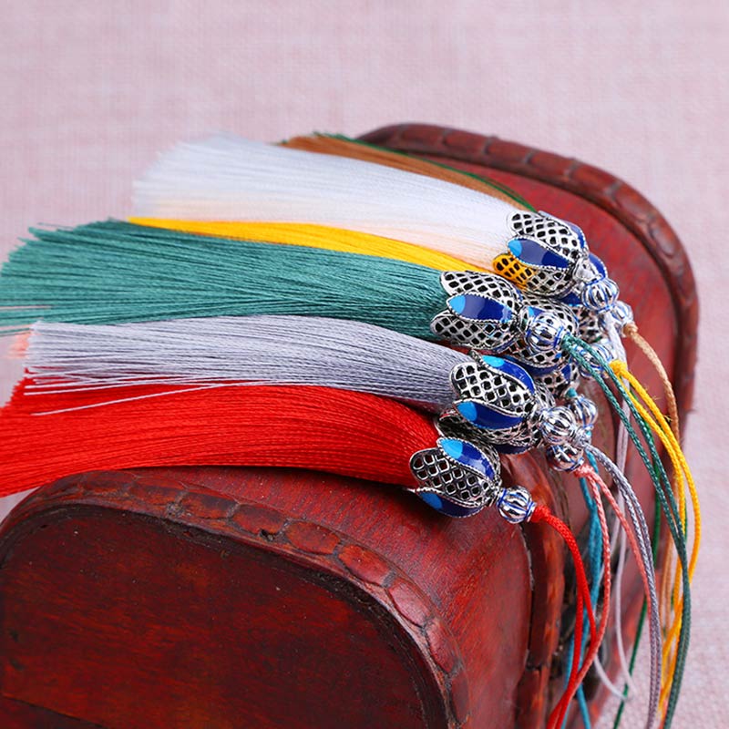 5/10Pcs 8cm Silk Tassel Fringe - Home Ec Textiles recensione e prezzo