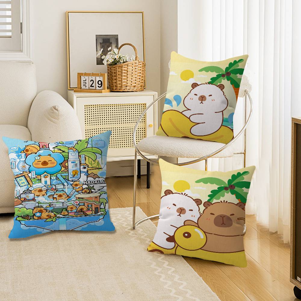 Cute Capybara Pillowcases Home - Home Textiles Super Soft recensione e prezzo