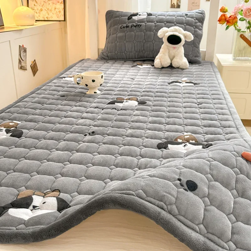 Cartoon Printed Warm Bed Mattr - Home Textiles Super Soft recensione e prezzo