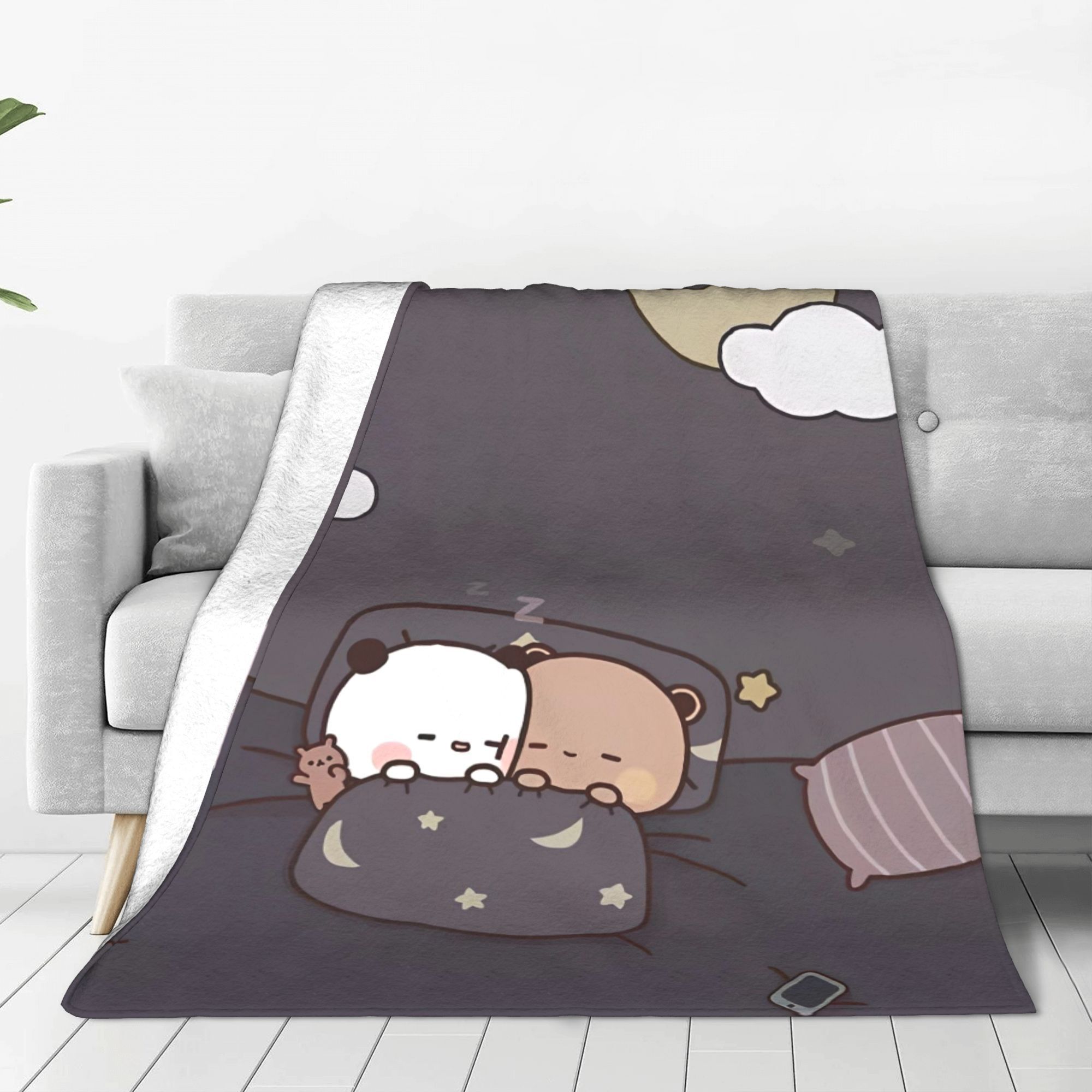 Bear Cartoon Cute Bubu Dudu Bl - Home Textiles Super Soft recensione e prezzo