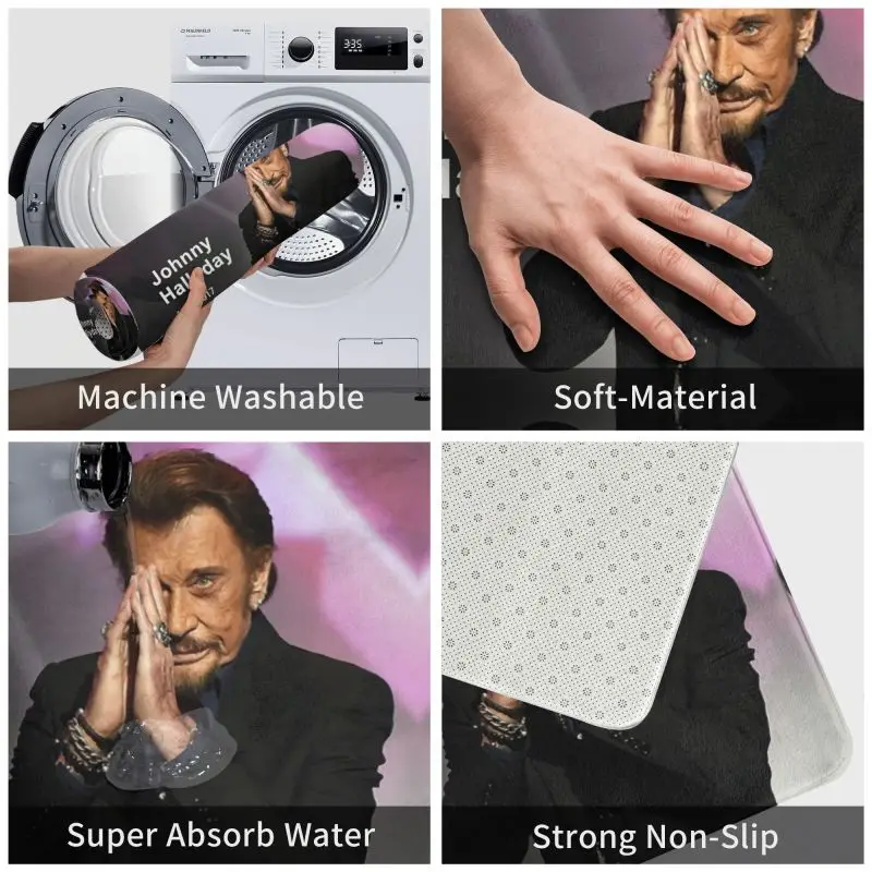 Rock Johnny Hallyday Door Floo - Home Textiles France recensione e prezzo