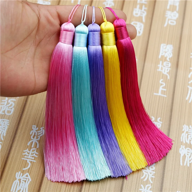 1Pcs 12CM Polyester Tassels wi - Home Ec Textiles recensione e prezzo