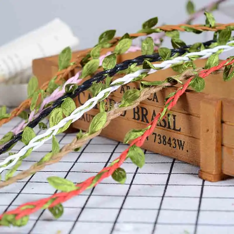 5Meter DIY Hemp rope with Leaf - Home Ec Textiles recensione e prezzo