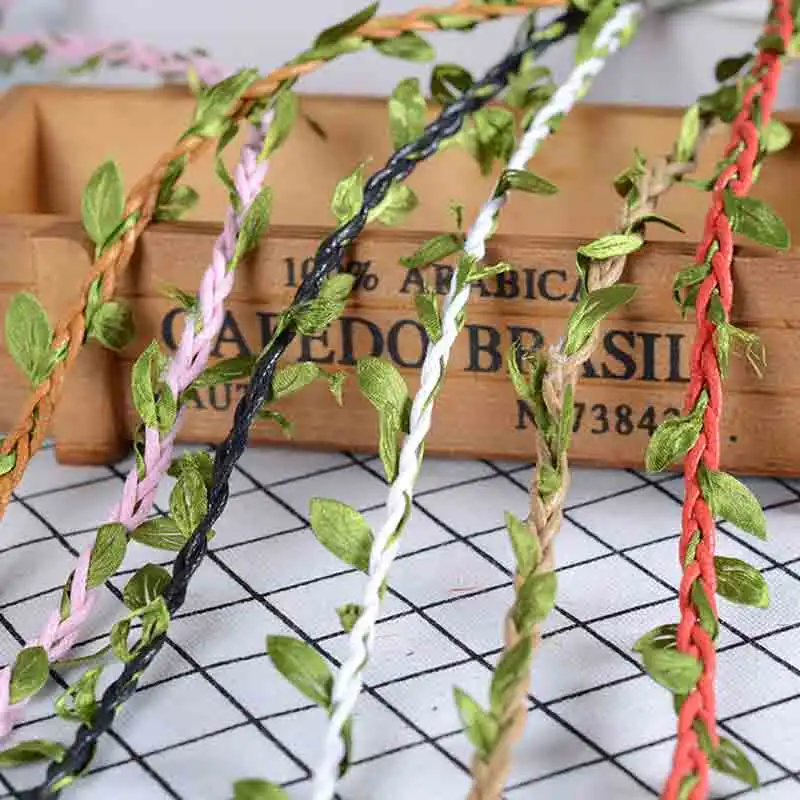 5Meter DIY Hemp rope with Leaf - Home Ec Textiles recensione e prezzo
