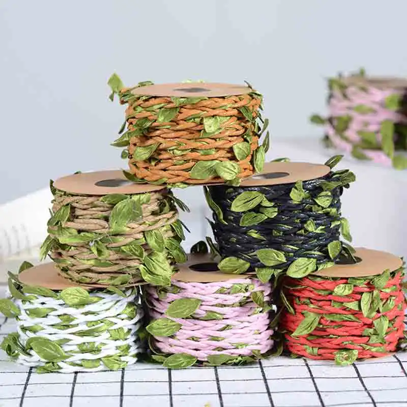 5Meter DIY Hemp rope with Leaf - Home Ec Textiles recensione e prezzo